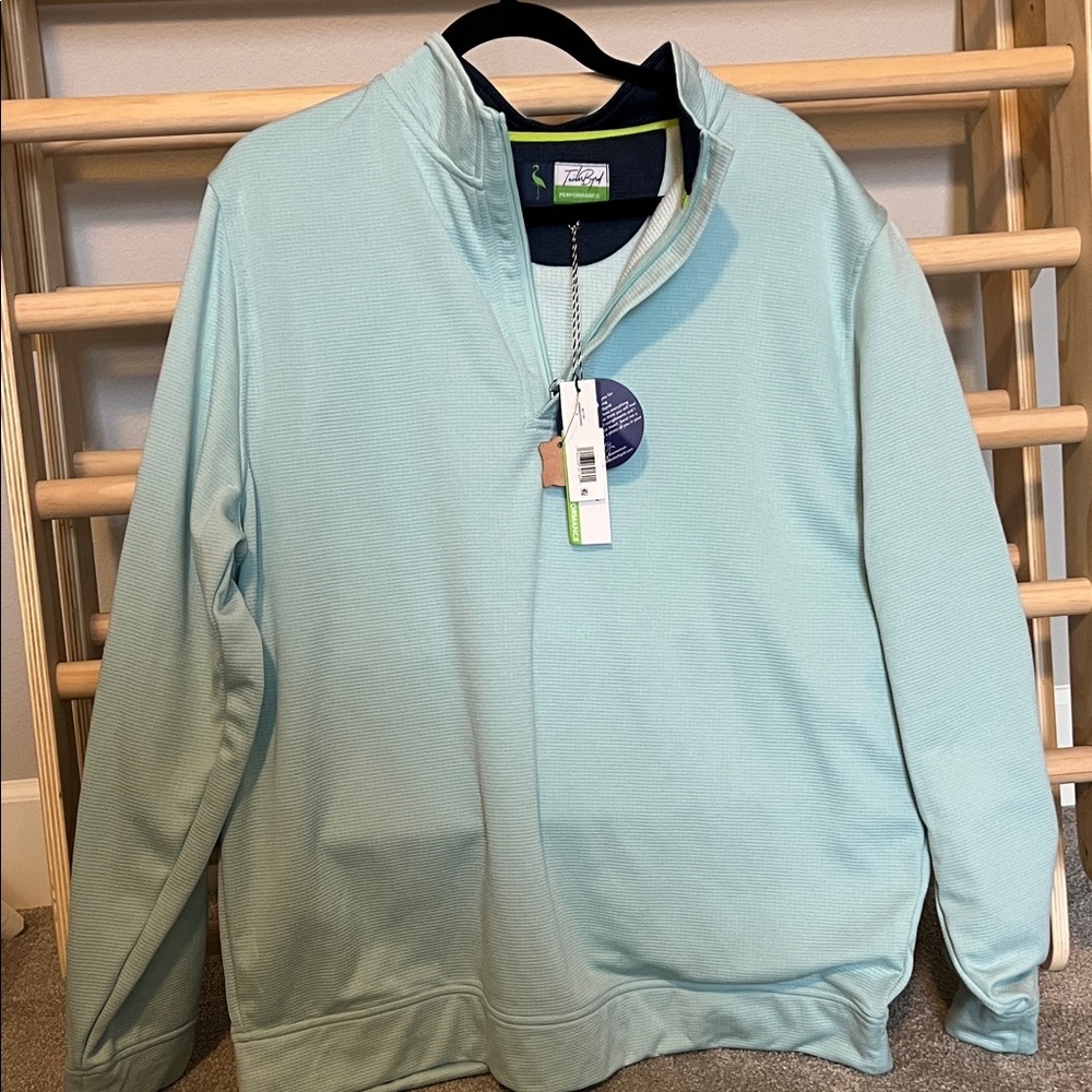 Tailorbyrd Blue Performance Pullover